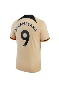Fotbalové Dres Chelsea Aubameyang #9 Třetí Oblečení 2022-23 Krátký Rukáv
